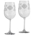 Harley-Davidson® Snowflake Holiday Wine Glasses, Set of Two-LIMITED EDITION. Pair of 19 oz. Wine Glasses. 96855-10V