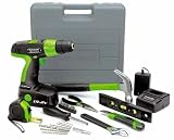 Kawasaki 840097 Black 19.2v 30pc Cordless Drill and Tool Set