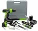 Kawasaki 840097 Black 19.2v 30pc Cordless Drill and Tool Set