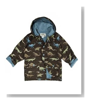 Hatley Boys 2-7 Children Rain Coat - Dinosaurs,Coco Loco,7