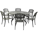 6 Seat Eclipse 150 Round Garden Patio Furniture Set