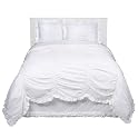 Simply Shabby Chic Smocked Duvet Set - Full/Queen