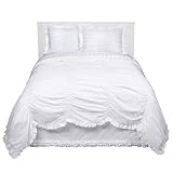 Simply Shabby Chic® Smocked Duvet Set - White