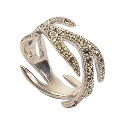 Valentines Day Gift Sterling Silver Band Ring US Size 3 1/2