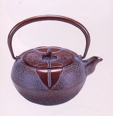 南部鉄器　急須　柚子型（０．５L　　） 10-5