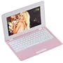 10 "pulgadas ultra delgado port�til de Netbook del ordenador port�til barato V�A WM8850 1.2GHz Android 4.0 Ice Cream Sandwich c�mara frontal WIFI 512MB 4GB HDMI Flash Player 11 NPC102 color de rosa, nueva tienda Play Google.
