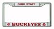 Ohio State Buckeyes Chrome Frame