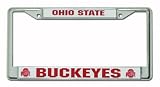 Ohio State Buckeyes Chrome Frame