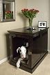 XL Extral Large Espresso TownHaus Hideaway Dog House Nightstand End Table
