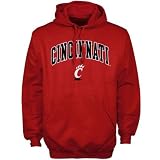Cincinnati Bearcats Team Color NCAA Embroidered Hooded Sweatshirt