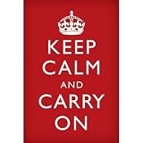 Keep Calm and Carry On Poster Print, 24x36