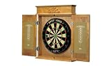Viper Oak Parquet Dartboard Cabinet