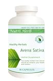 Healthy Herbals Avena Sativa (Oats) Herbal Supplement, 300 Mg, 30 Vegetable Capsules