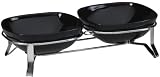 Ethical Metro Double Diner Ceramic Jet Black Small