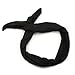 Fashion Korean Girls Black Chiffon Rabbit Ear Ribbon Bow Headband Hair
