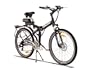 X-Treme Scooters Folding Electric Mountain E-Bike, Black