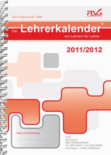 Lückert, W: Lehrerkalender von Lehrern für Lehrer 2011/2012