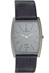 Titan Edge, Mens Wrist Watch, Edge Series, Model 1044TL01, Rodium Dial