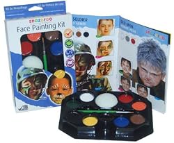 Snazaroo 8 Color Military and Jungle Face Painting Kit