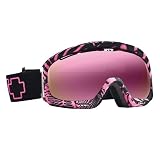 Spy Optic Bias Goggle (Zebra with Rose Spectra Mirror Lens)