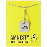 Amnesty International Tear Drop Key Chain