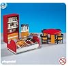 Playmobil Geschirr / Stühle Regal / Theke 7846 Cafe / Bistro im Folienbeutel ohne Karton