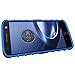OEAGO Motorola Moto Z Force Droid Case, [Shockproof] [Impact Protection] Tough Rugged Dual Layer Protective Case with Kickstand for Moto Z Force Droid Edition (Not Fit for Moto Z Droid) - Blue