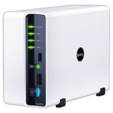Synology NAS Disk Station DS207+ 2100 Network Attached Storage with 2 1000GB SATA Hard Disk Drives Pre-Installed