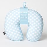 Travel Pillow in Blue and White Dots 41j9jmLzzUL. SL160 Travel Pillow in Blue and White Dots