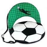 Metro Portable Stadium Folding Seat Chair - Soccer Sports Theme by Picnic Time