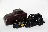 Dslr Camera Case for Nikon D5100 18-55VR Lens - D5000 18-55VR Lens Brown