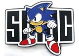 ソニック・ザ・ヘッジホッグ　ソニック　ロゴ　ベルトバックル　平行輸入品 ベルト
