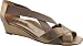 Bruno Magli Women's Charlitte Dress Shoes,Pewter Metallic Nappa/Elastic,9 B US