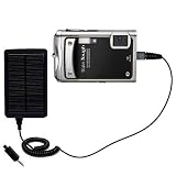 Solar Powered Rechargeable External Battery Pocket Charger for the Olympus Stylus TOUGH 6020 - uses Gomadic TipExchange Technology