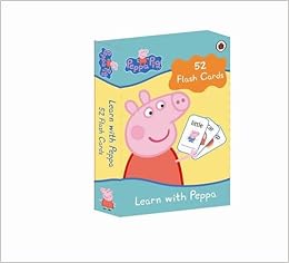 Peppa Pig: Learn with Peppa Flash Cards: Amazon.co.uk: Collectif ...