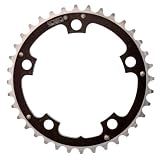 Best sale price for Rocket Alloy Ramped Chainring 110mm 5 Bolt 36T Black/Silver. Free Shipping.