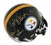 Autographed Lynn Swann and John Stallworth Dual Signed Pittsburgh Steelers Mini Helmet