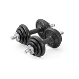 York 20kg Cast Iron Dumbbell Setby York Fitness