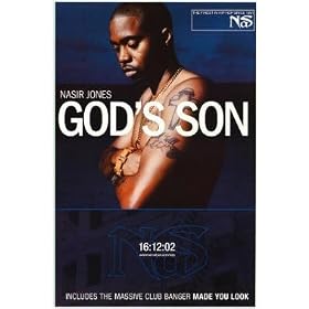 Nasir Jones (God's Son, Nas) Music Poster - 24x36