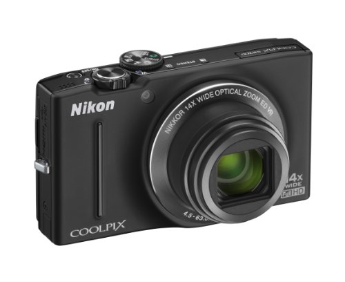 Coolpix S8200cmos Nikon Optical Nikkor  Glass Digital Camera 1080p Videoblack Lens  Zoom 