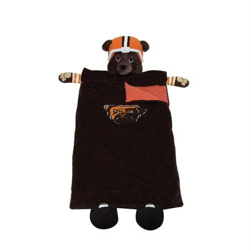 Cleveland Browns NFL Plush Team Mascot Sleeping Bag (72)