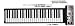 Piano clavier souple 61 touches synthetiseur
