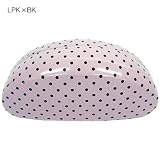 《ドット/水玉》bigサングラスケース(ハードタイプ)☆かわいいメガネケース通販☆【ライトピンク】