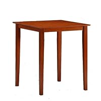 Boraam 70664 Square Pub Table, 42-Inch, Cherry