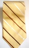 1 Men's Handmade Stripe Silk Necktie