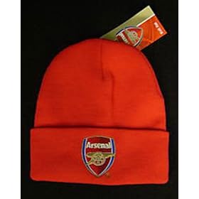 ARSENAL FC officiel de cr�te casquette rouge de bronze