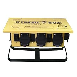 Coleman Cable 1970 Xtreme Box Straight Blade Portable Power Distributor