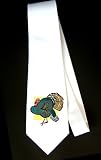  : Party Decoration Necktie with forecast, turkey, astrology, sign, horoscope, bird, animal, chinese