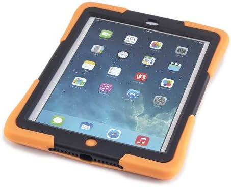 Caseiopeia Keepsafe Strap: Rugged Heavy Duty iPad Air Case Designed for Home and School with Hand Strap and Screen Protector