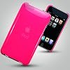 CASES COVERS FOR IPOD TOUCH 3 HOT PINK TRANSPARENT 32GB 64GB BACK CASE COVER ACCESSORIES IPODS BY Oliviasphones